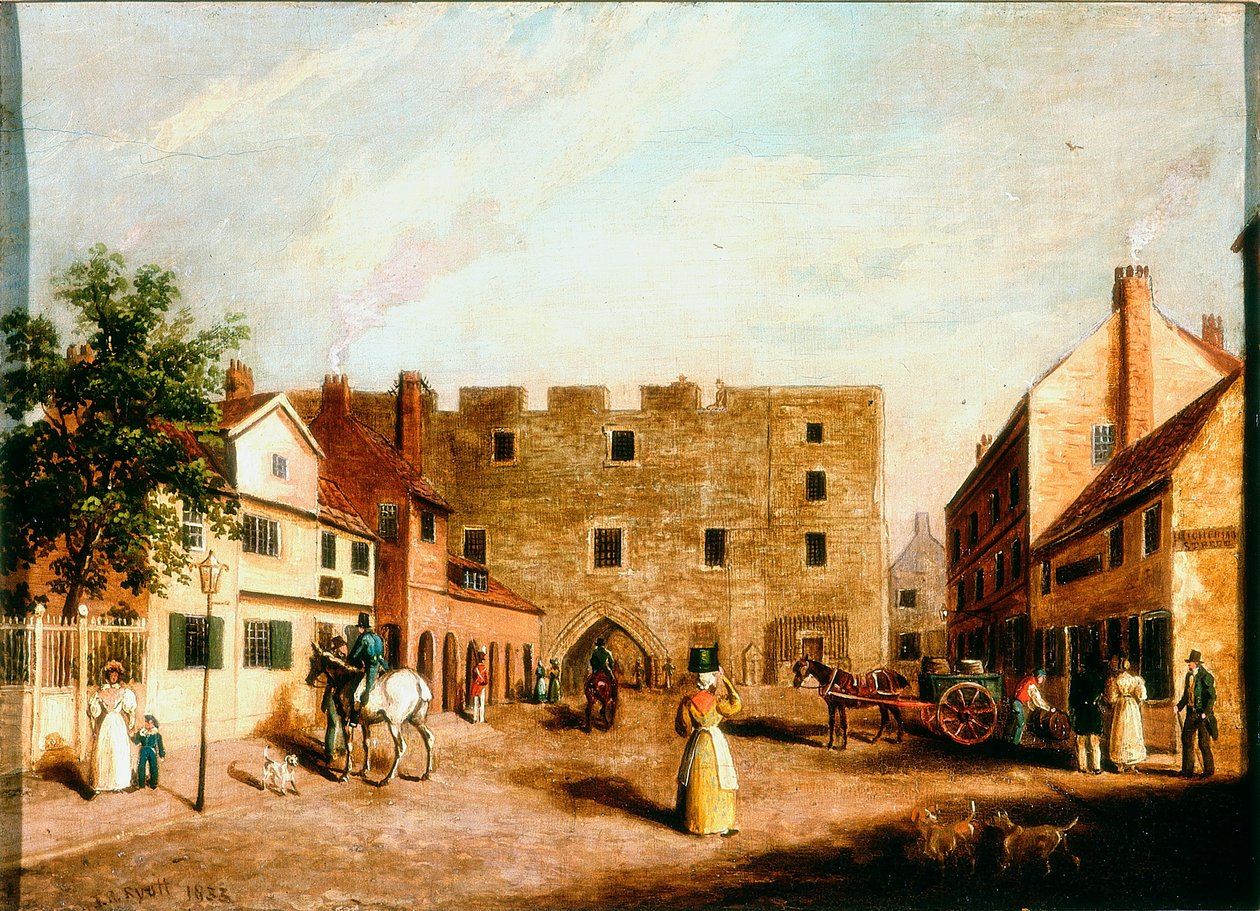Newgate, Newcastle upon Tyne, c.1820 da James Russell Ryott