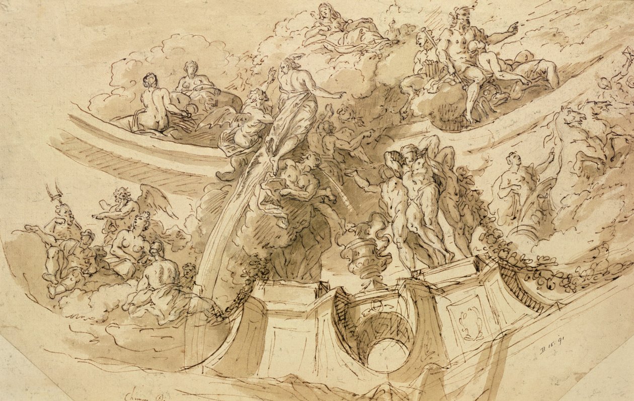 Studio allegorico da James Thornhill