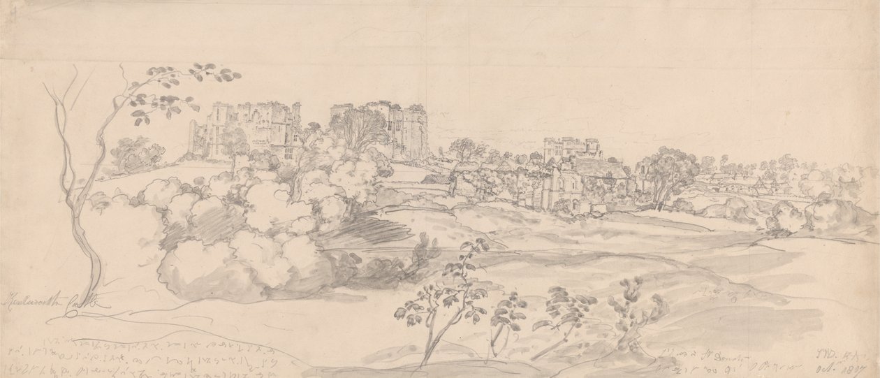 Castello di Kenilworth da James Ward