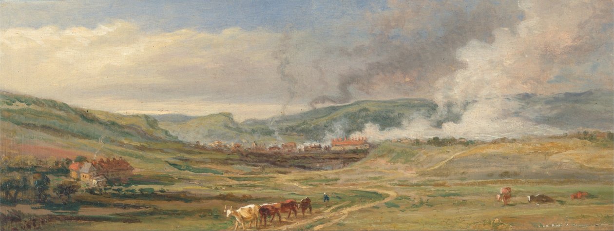 Paesaggio vicino a Swansea, Galles del Sud da James Ward