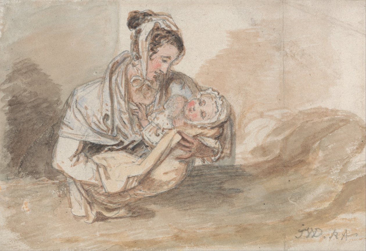 Madre e bambino da James Ward