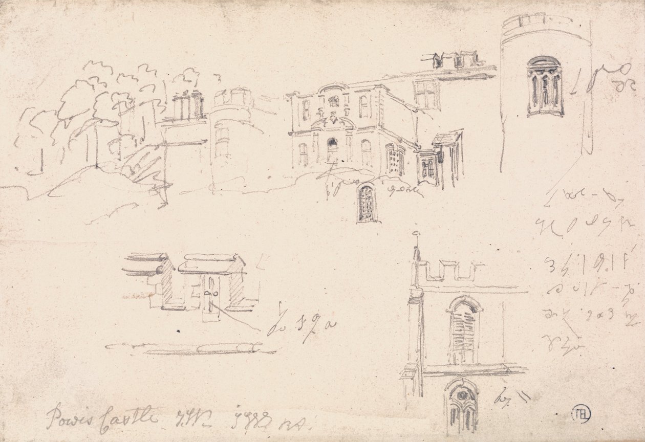 Castello di Powis da James Ward