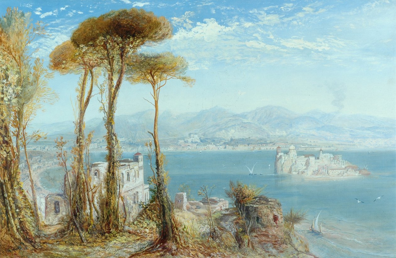 La baia di Napoli da James Webb