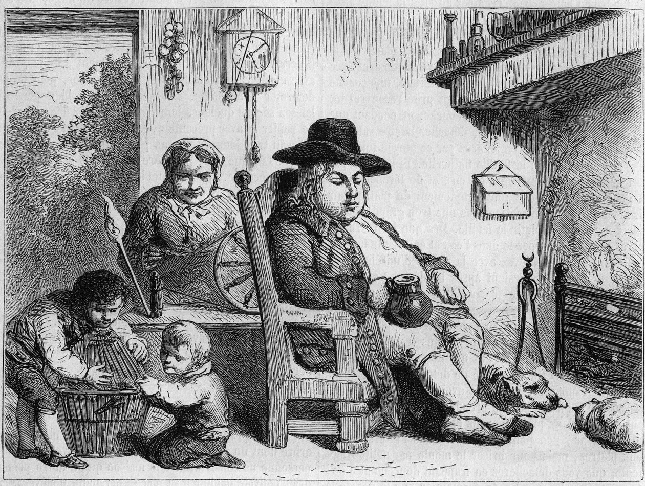John Bull felice: John Bull (personaggio tipico inglese, simbolo dell