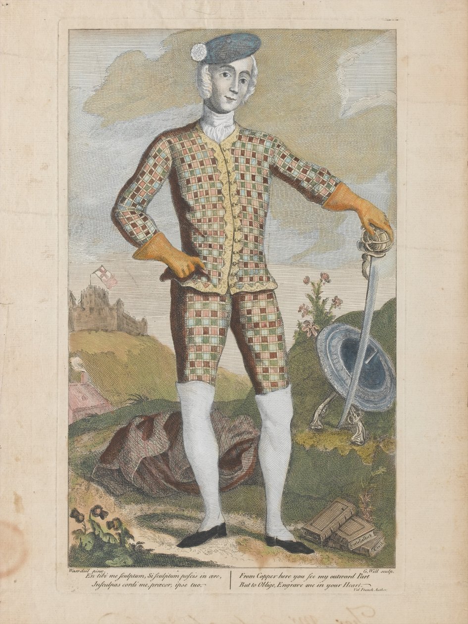 Principe Carlo Edoardo Stuart da James (c.1692 1767) (after) Wasdail