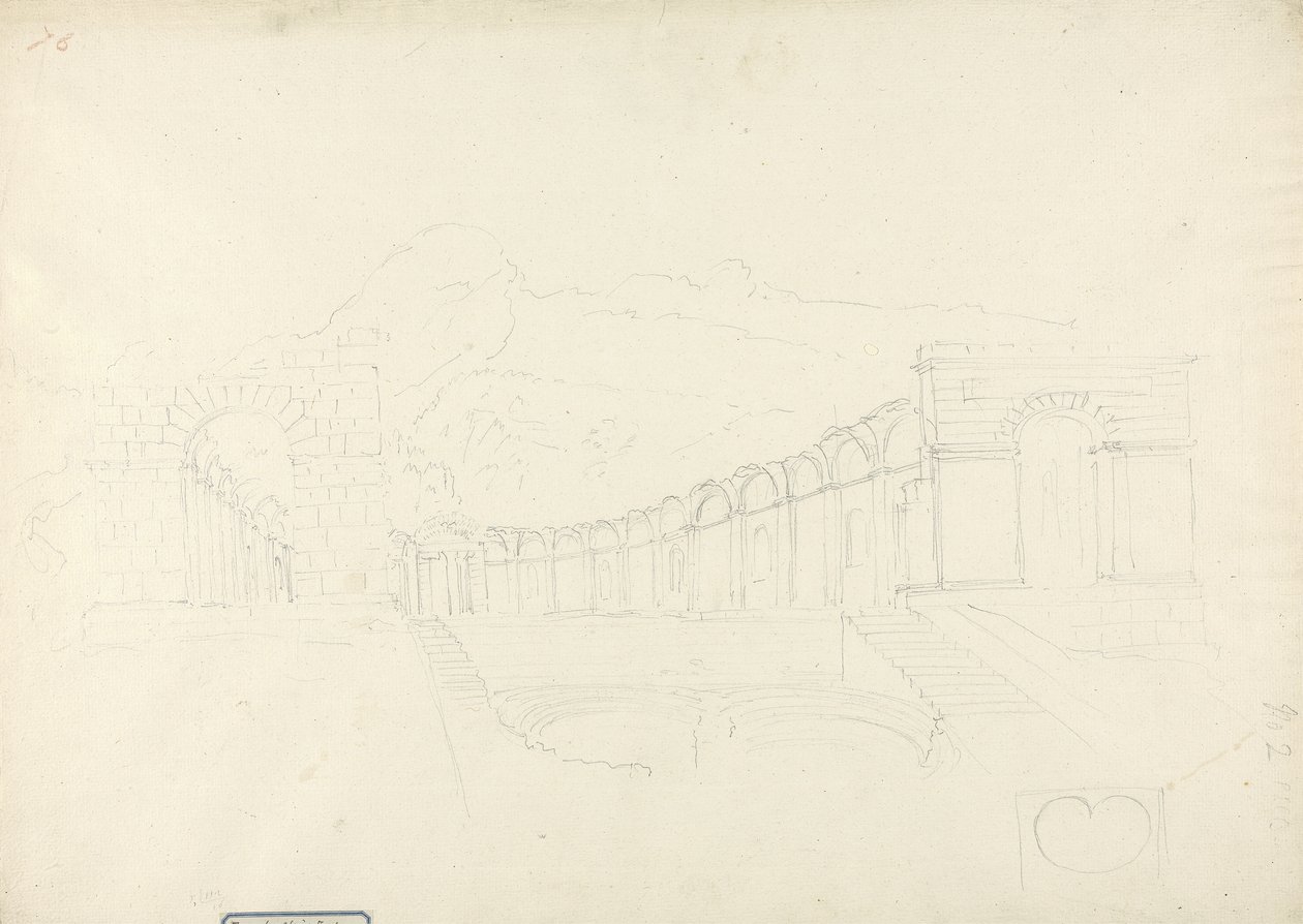 Tempio sopra la sorgente a Zaghouan da James 1730 94 Bruce