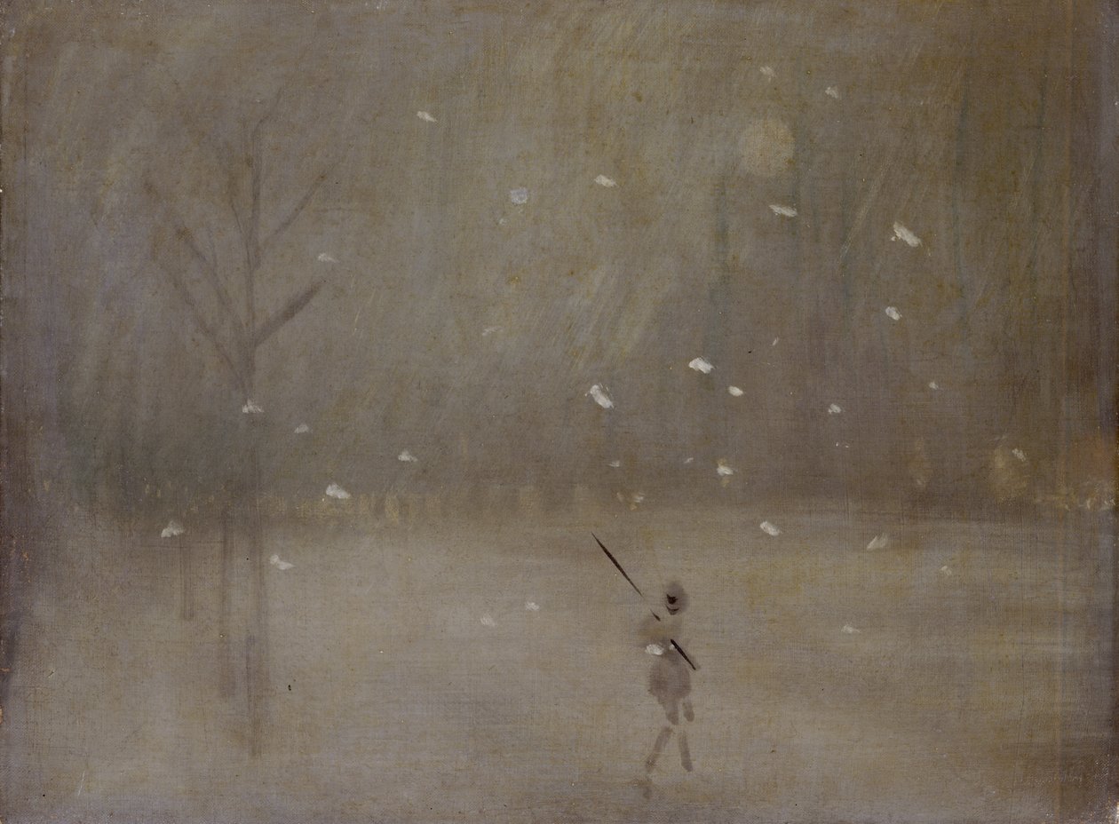 Tempesta di neve da James Abbott McNeill (after) Whistler