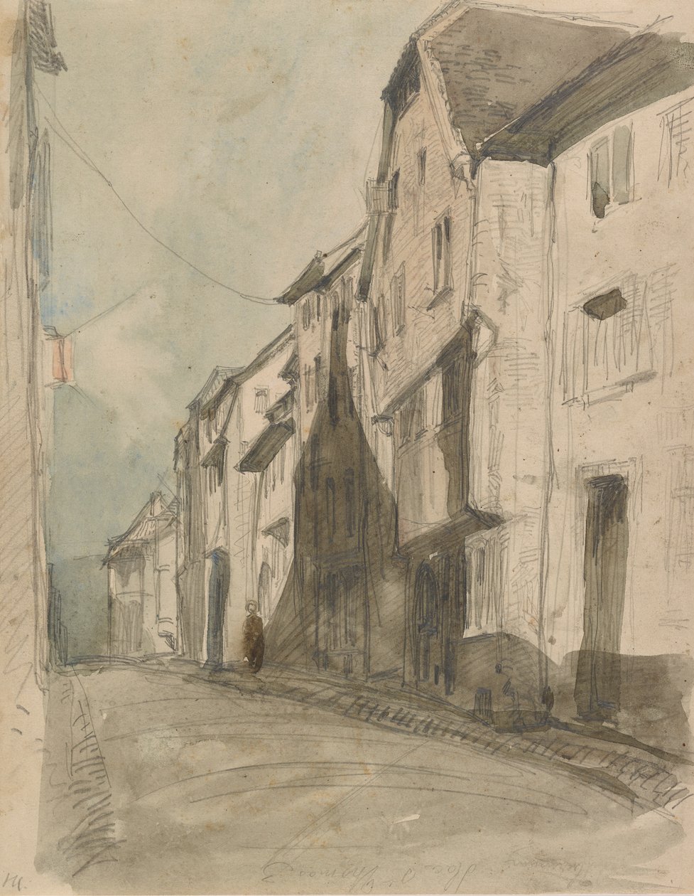 Una strada a Saverne da James Abbott McNeill Whistler