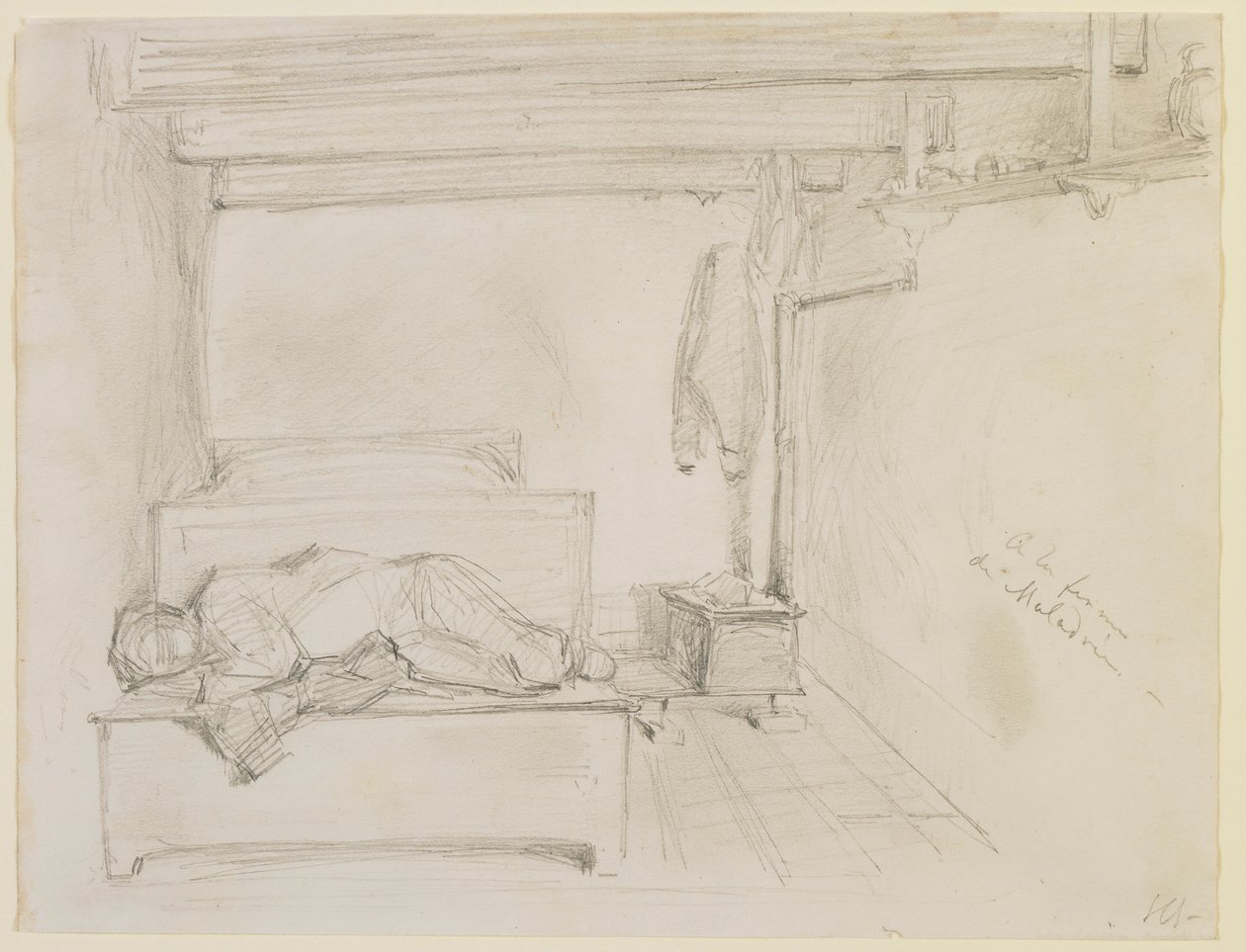 Alla fattoria di Maladrie da James Abbott McNeill Whistler