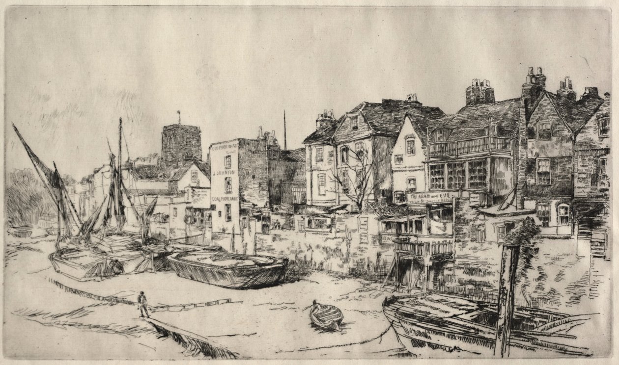 Taverna Adam and Eve, Old Chelsea da James Abbott McNeill Whistler