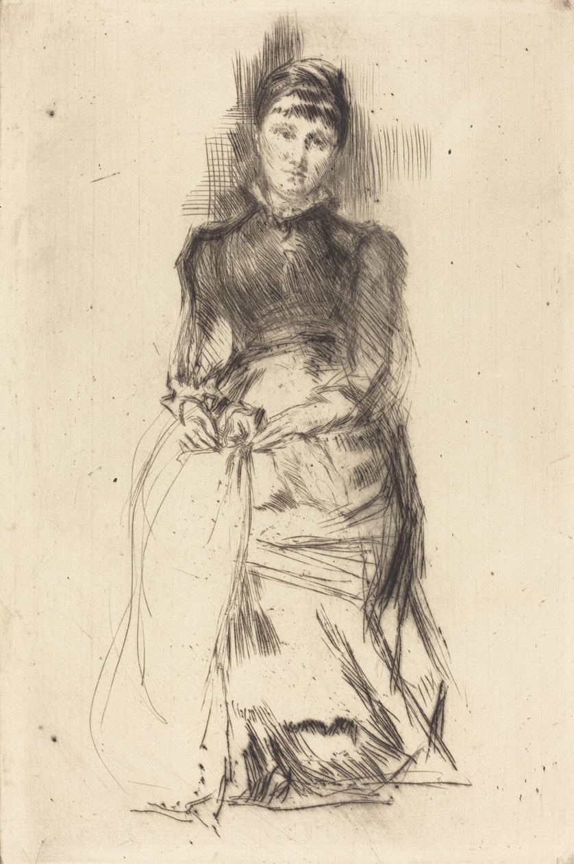 Agnes, c. 1873-1875 da James Abbott McNeill Whistler