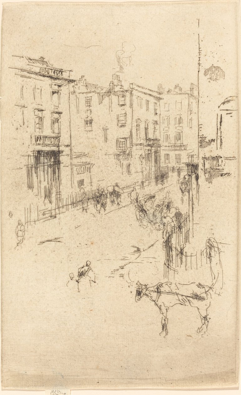 Alderney Street da James Abbott McNeill Whistler