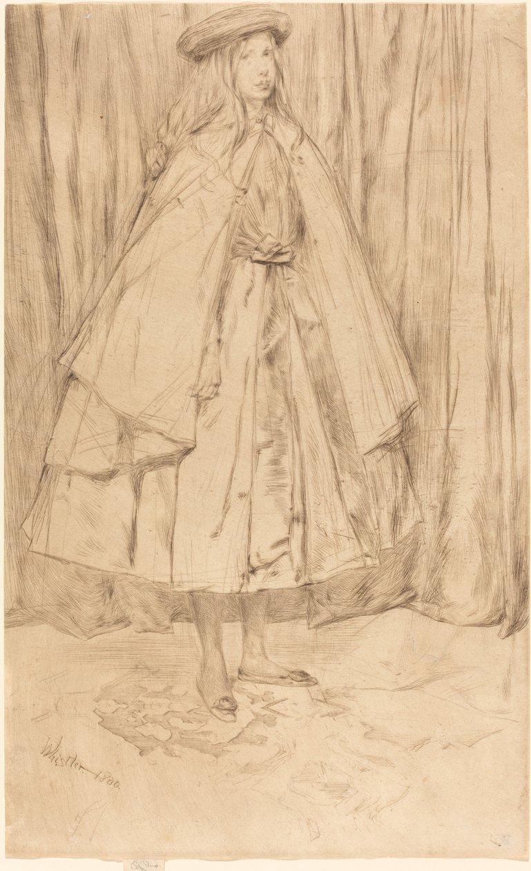 Annie Haden, 1860 da James Abbott McNeill Whistler