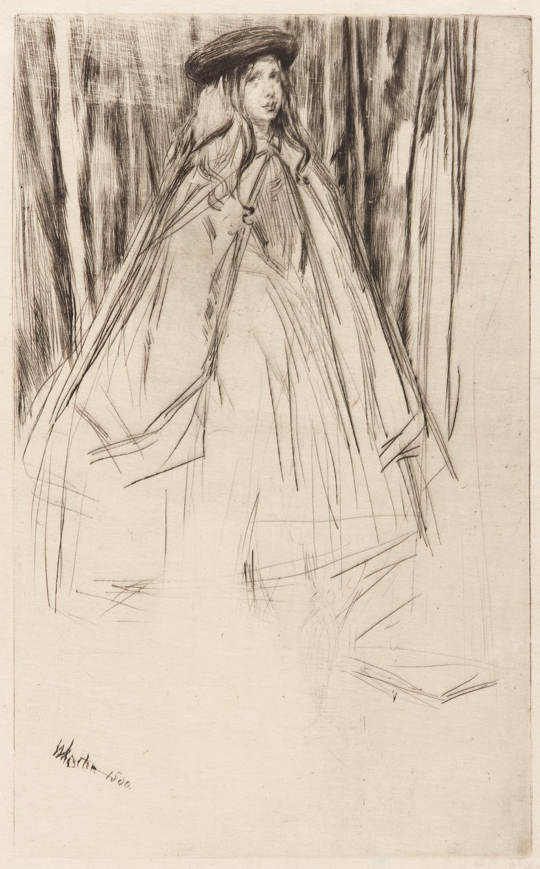 Annie Haden, 1860 da James Abbott McNeill Whistler