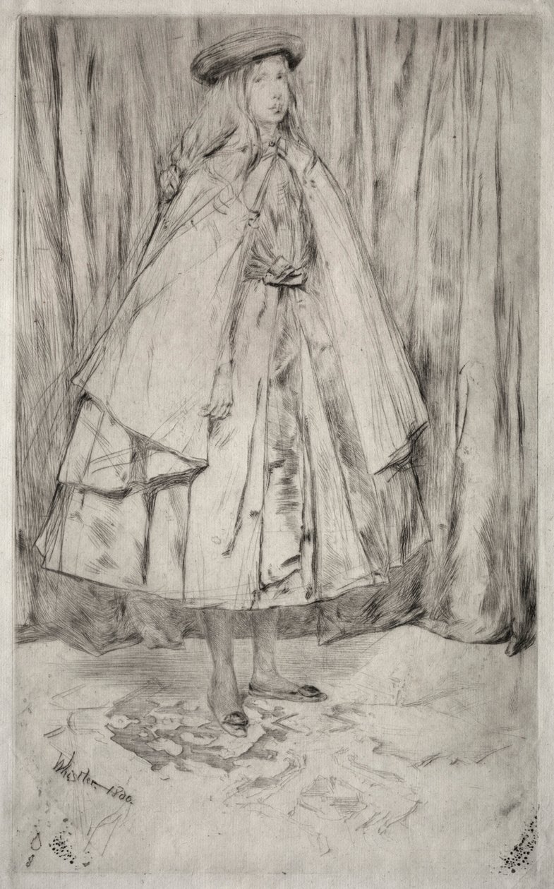 Annie Haden, 1860 da James Abbott McNeill Whistler