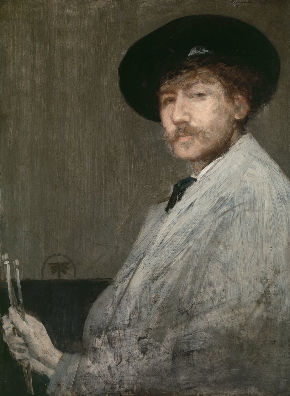 Composizione in grigio: Ritratto del pittore da James Abbott McNeill Whistler