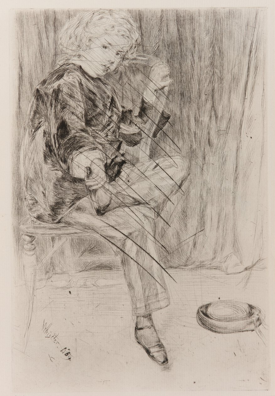 Arthur Haden, 1859 da James Abbott McNeill Whistler