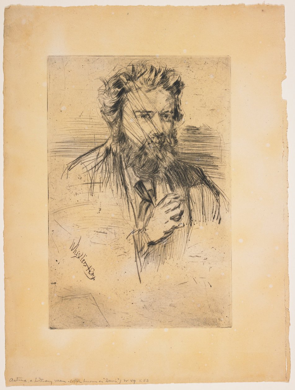 Astruc, un letterato da James Abbott McNeill Whistler