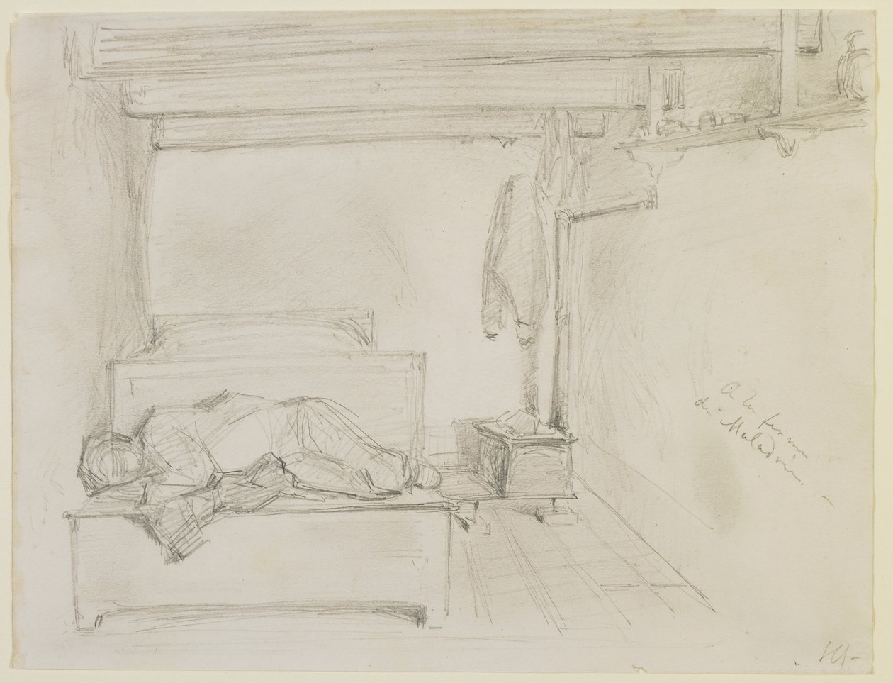 Alla fattoria di Maladrie, 1858 da James Abbott McNeill Whistler