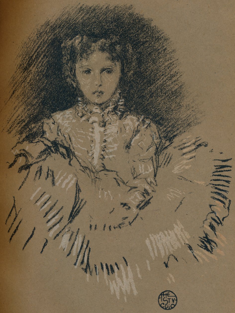 Baby Leyland, 1895 1903-1904 da James Abbott McNeill Whistler