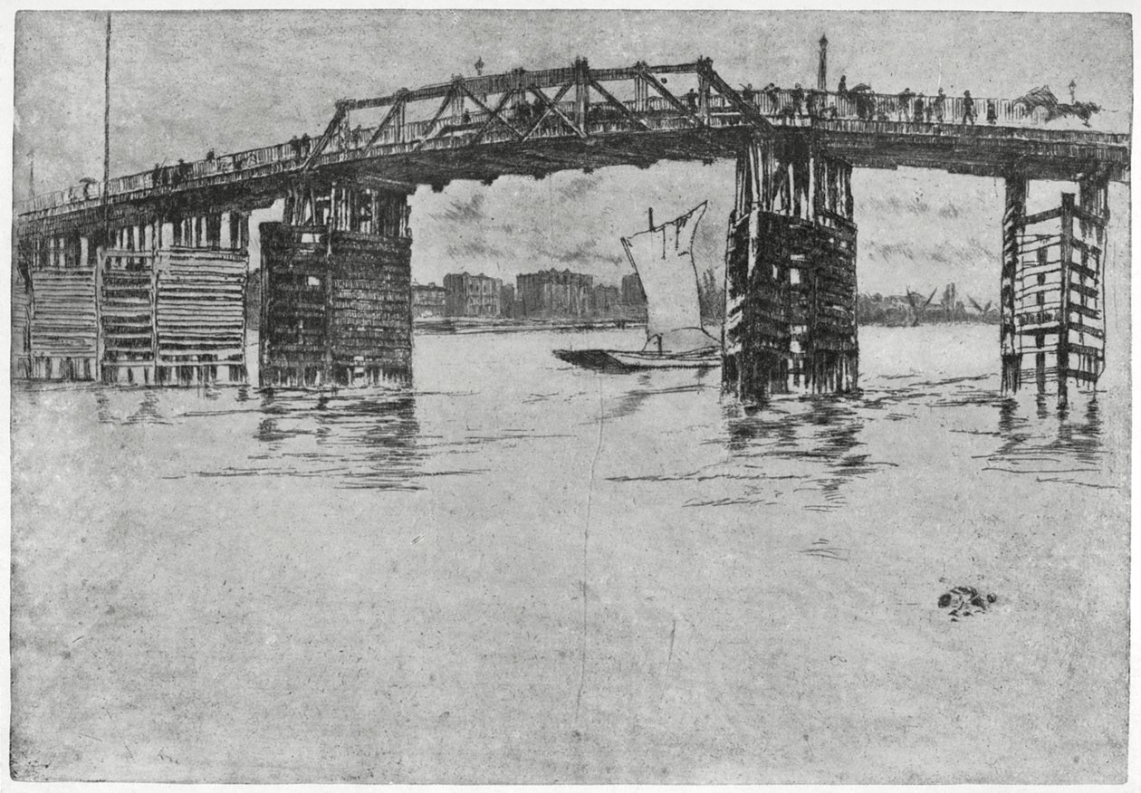Ponte di Battersea, Londra, XIX secolo 1904 da James Abbott McNeill Whistler