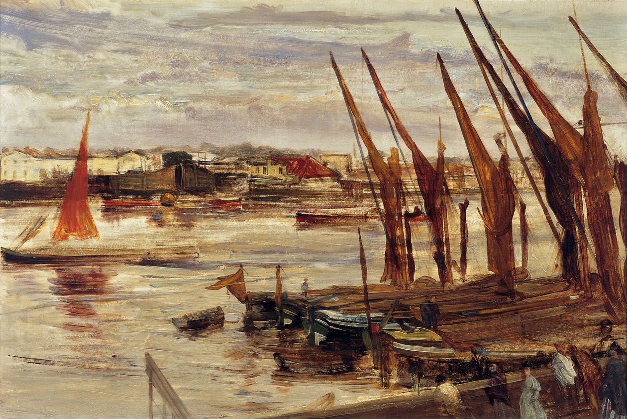 Battersea Reach, c.1863 da James Abbott McNeill Whistler