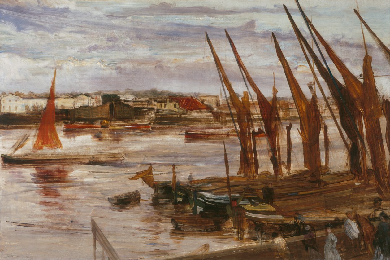 Battersea Reach, c. 1863 da James Abbott McNeill Whistler