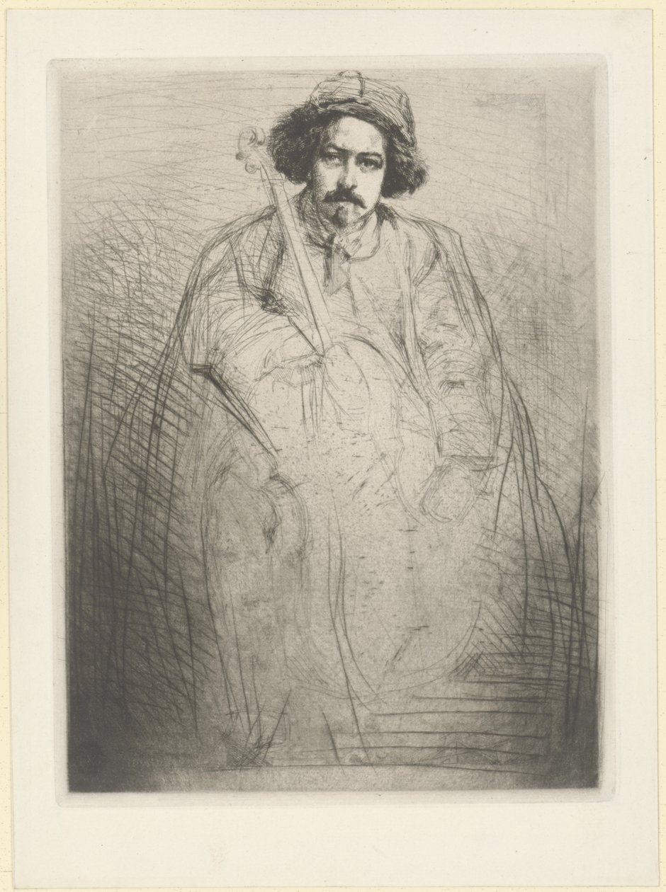 Becquet, dalla serie «Sedici incisioni» da James Abbott McNeill Whistler