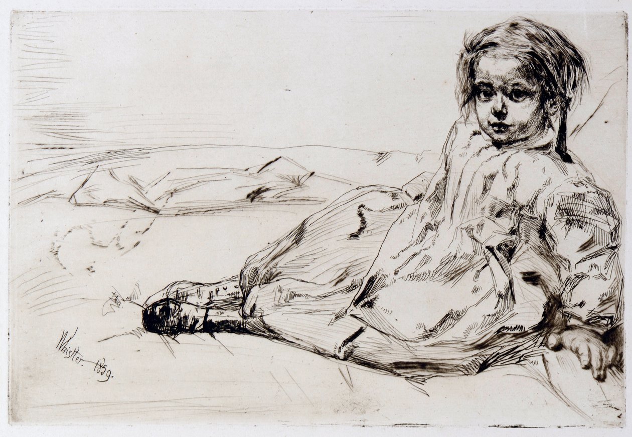 Bibi Valentin da James Abbott McNeill Whistler