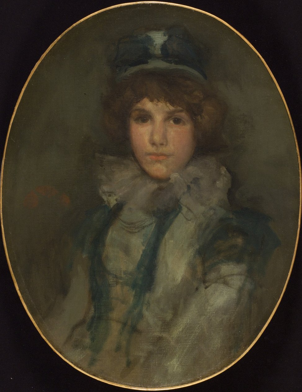Blu e Corallo: Il piccolo cappello blu, 1898 da James Abbott McNeill Whistler
