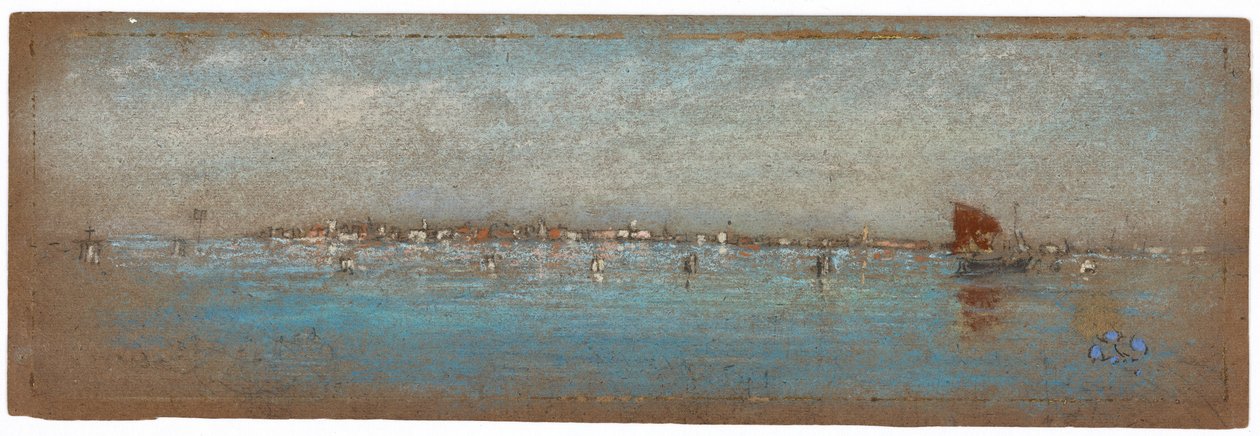 Blu e Argento - Le Isole, Venezia da James Abbott McNeill Whistler