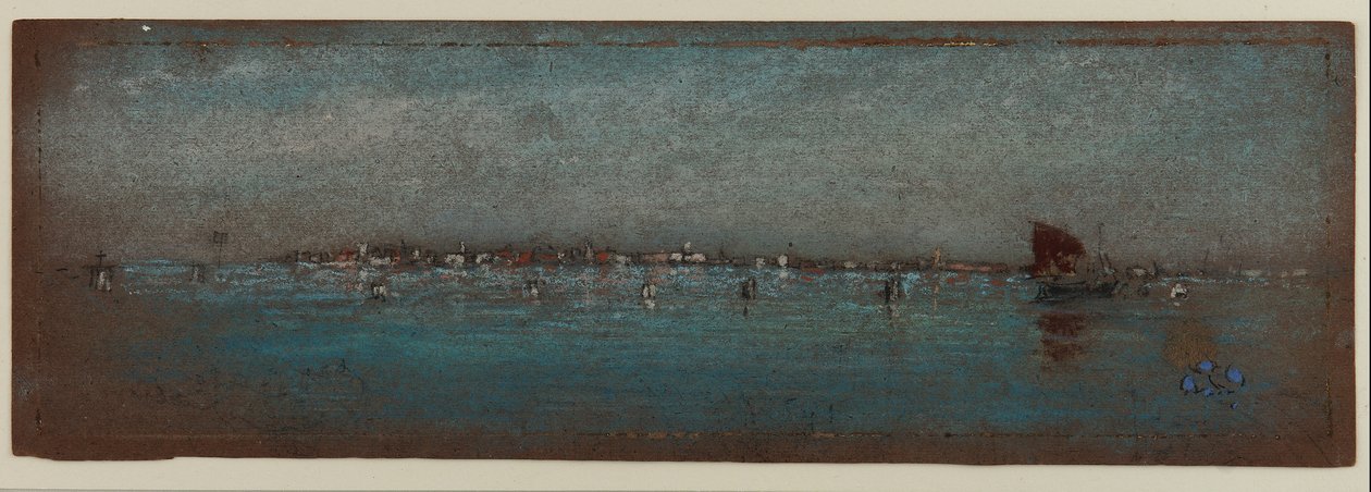 Blu e argento - Le isole, Venezia da James Abbott McNeill Whistler