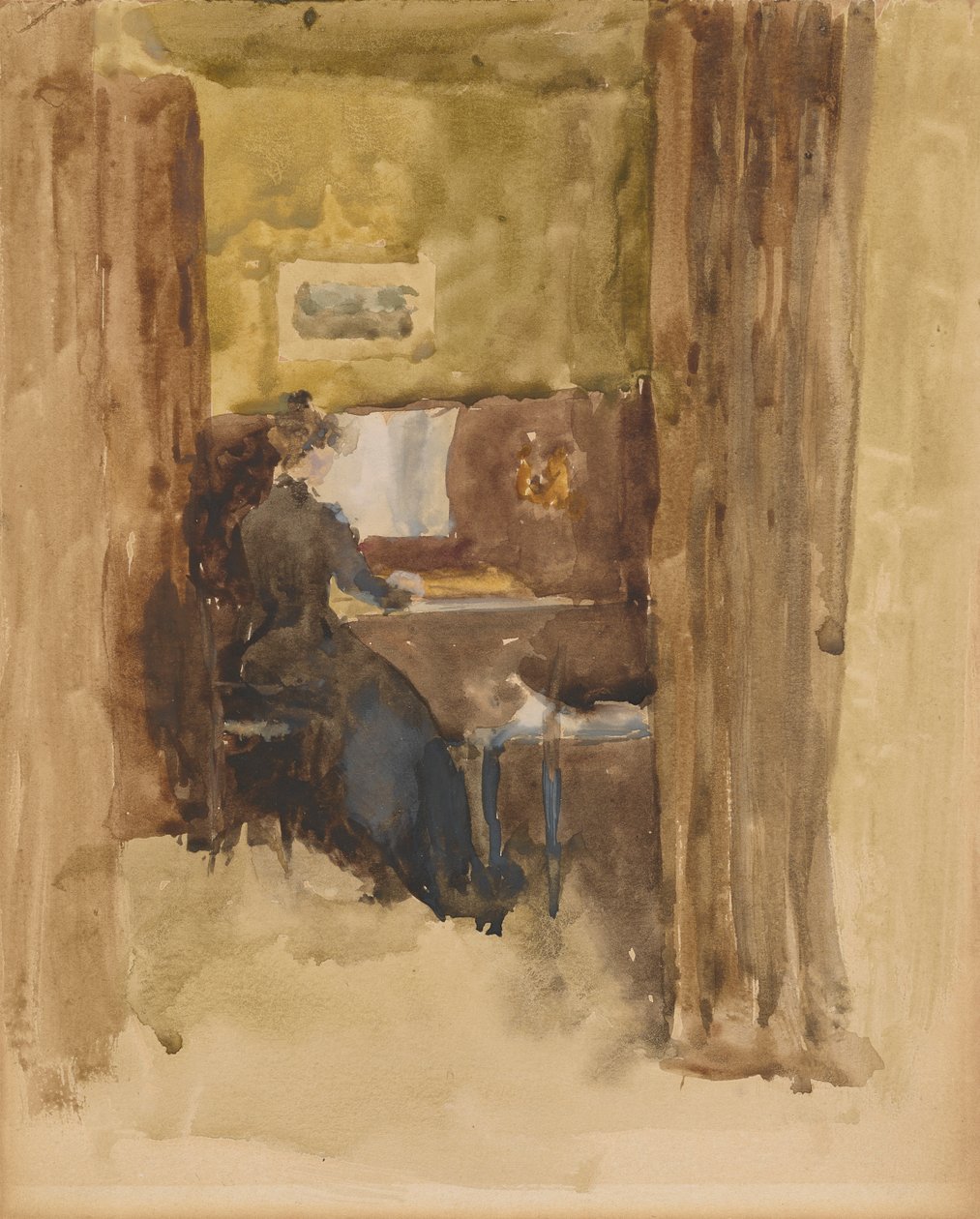 Bravura in marrone da James Abbott McNeill Whistler