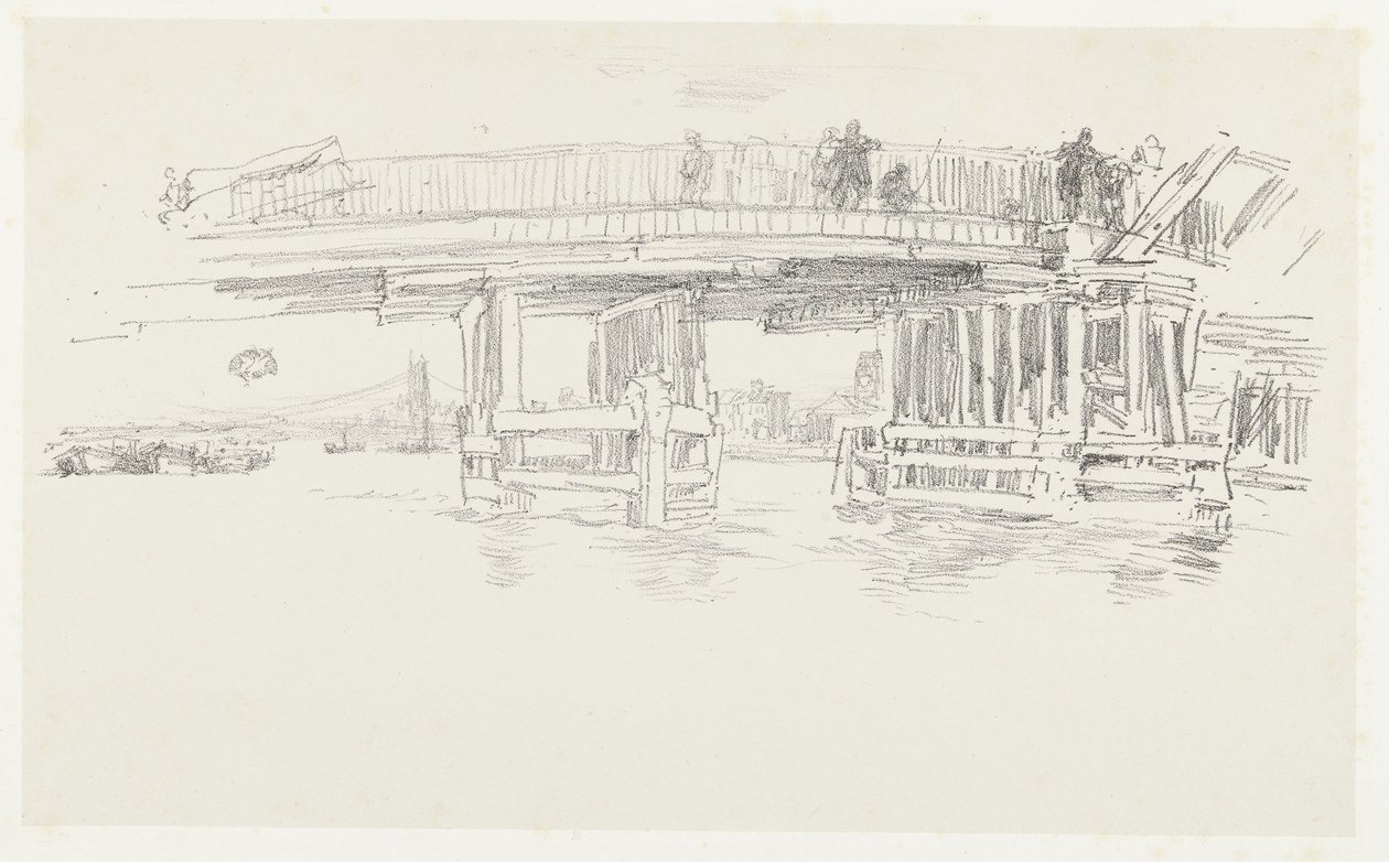 Ponte sul Tamigi da James Abbott McNeill Whistler