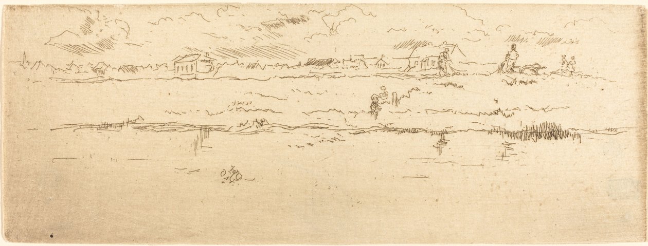 Canale, Ostenda, 1887 da James Abbott McNeill Whistler