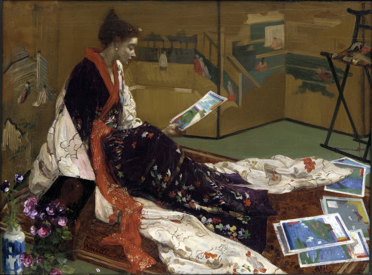 Capriccio in porpora e oro: il paravento dorato da James Abbott McNeill Whistler