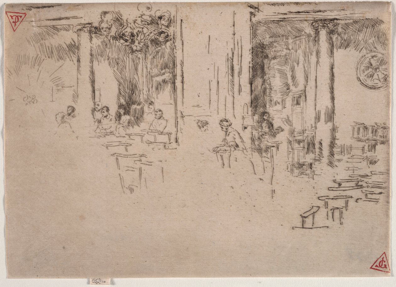 Chiesa, Bruxelles da James Abbott McNeill Whistler
