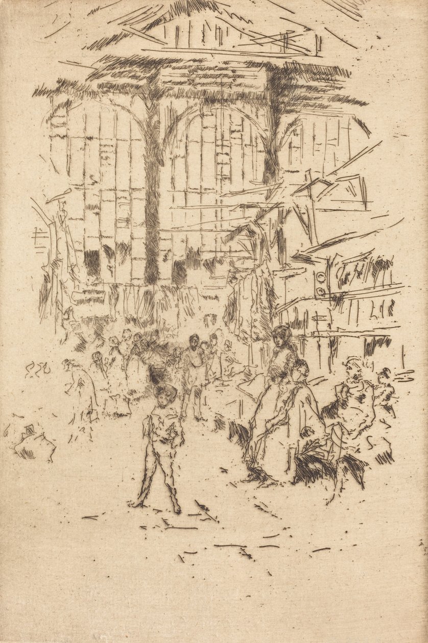 Scambio di vestiti, No.II da James Abbott McNeill Whistler