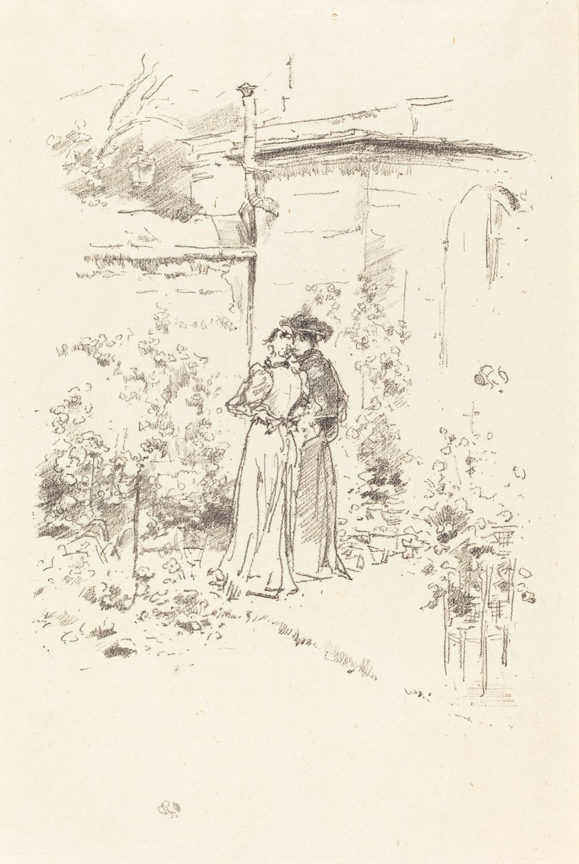 Confidenze nel Giardino da James Abbott McNeill Whistler