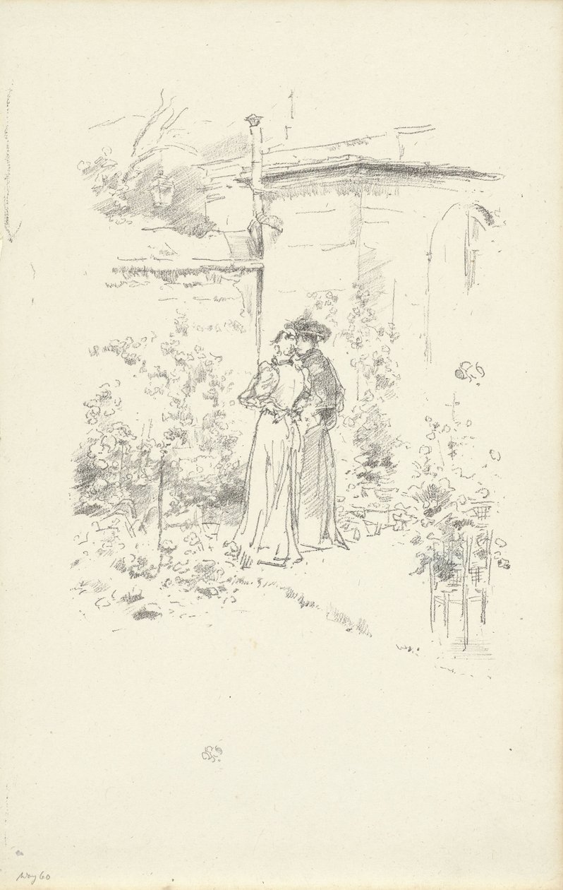Confidenze nel giardino da James Abbott McNeill Whistler