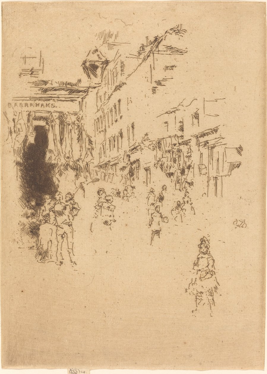 Cutler Street, Hounsditch da James Abbott McNeill Whistler