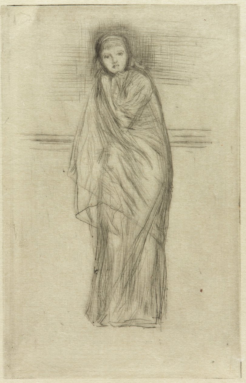 Modello drappeggiato da James Abbott McNeill Whistler