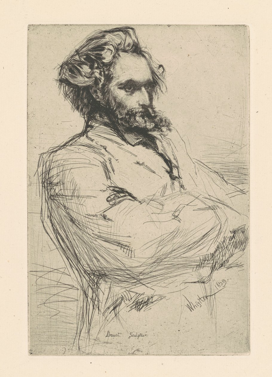 Drouet, 1859-1879 da James Abbott McNeill Whistler