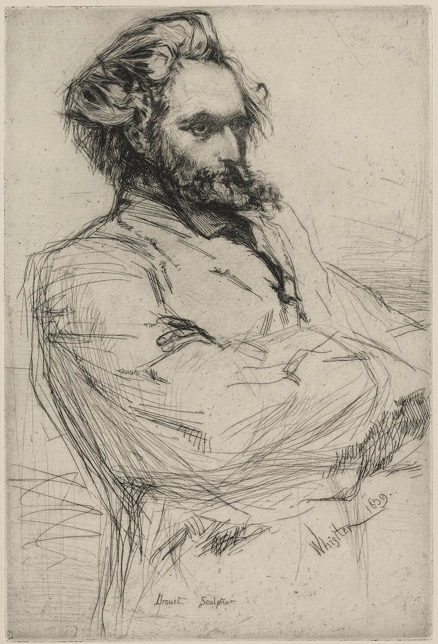 Drouet, 1859 da James Abbott McNeill Whistler