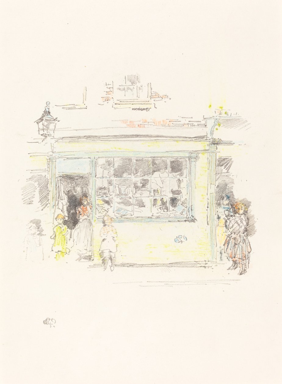 Stracci di Drury Lane da James Abbott McNeill Whistler