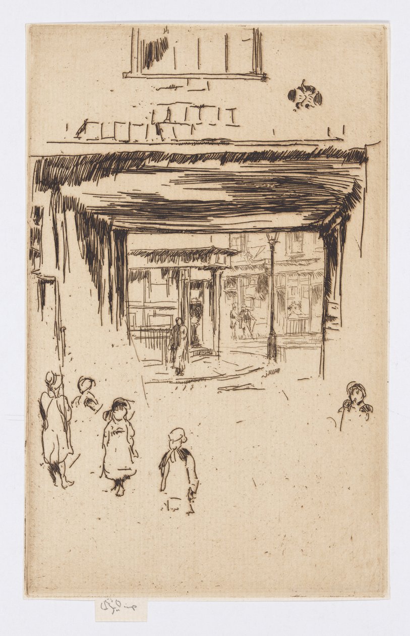 Drury Lane, c.1880-81 da James Abbott McNeill Whistler