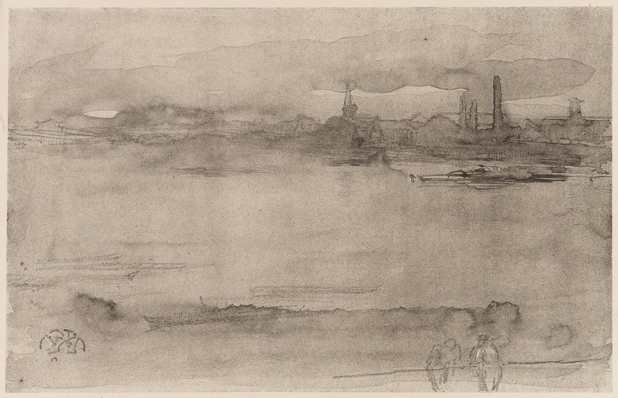 Mattina presto, 1878 da James Abbott McNeill Whistler