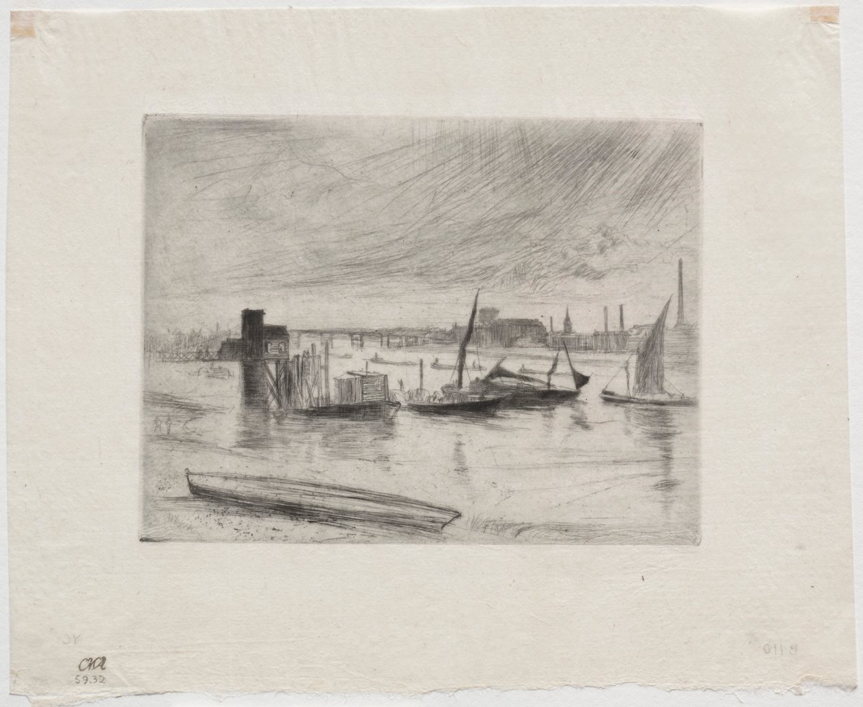 Mattina presto, Battersea da James Abbott McNeill Whistler