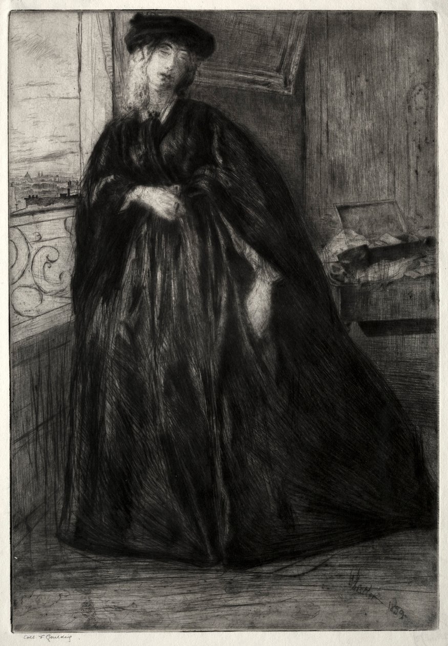 Finette, 1859 da James Abbott McNeill Whistler