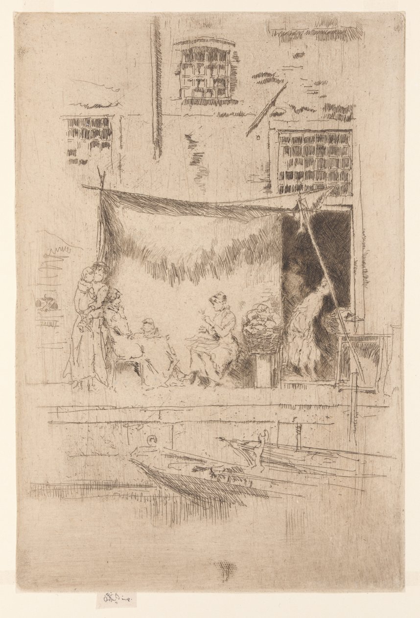 Bancarella di frutta da James Abbott McNeill Whistler